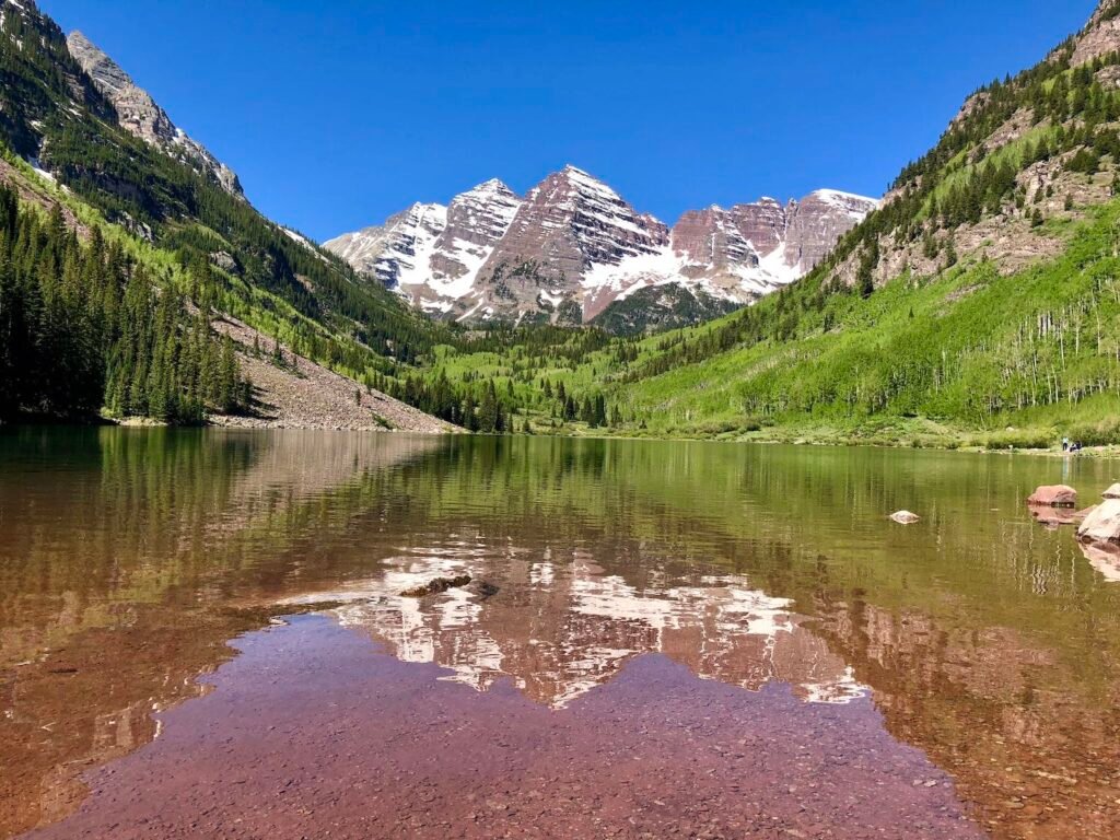 Maroon Lake Scenic Trail explorehub.ai