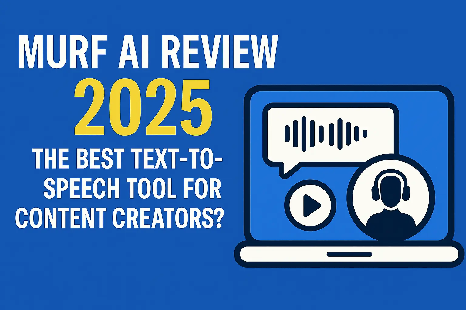 Murf AI Review 2025: The Best Text-to-Speech Tool for Content Creators?