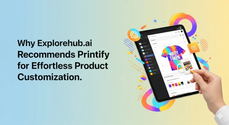 Why Explorehub.ai Recommends Printify for Effortless Product Customization