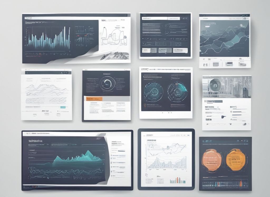 Create an image of Customizable Dashboards and Reports