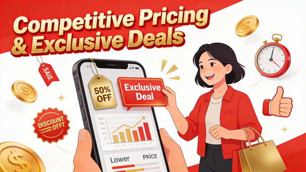 Competitive Pricing & Exclusive Deals