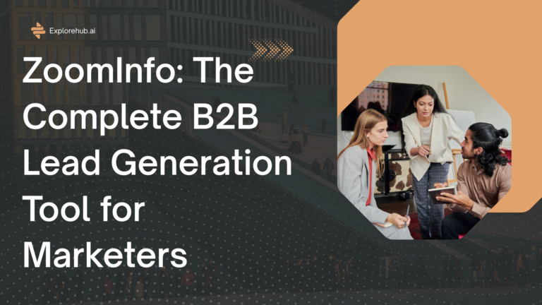 ZoomInfo The Complete B2B Lead Generation Tool for Marketers