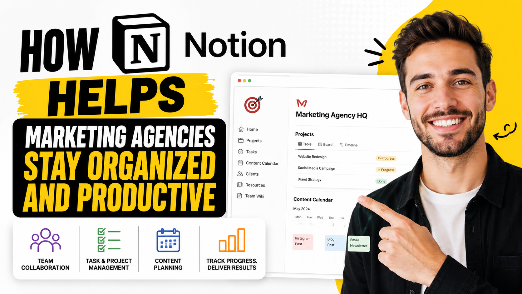 How Notion Helps Marketing Agencies Stay Organized and Productive