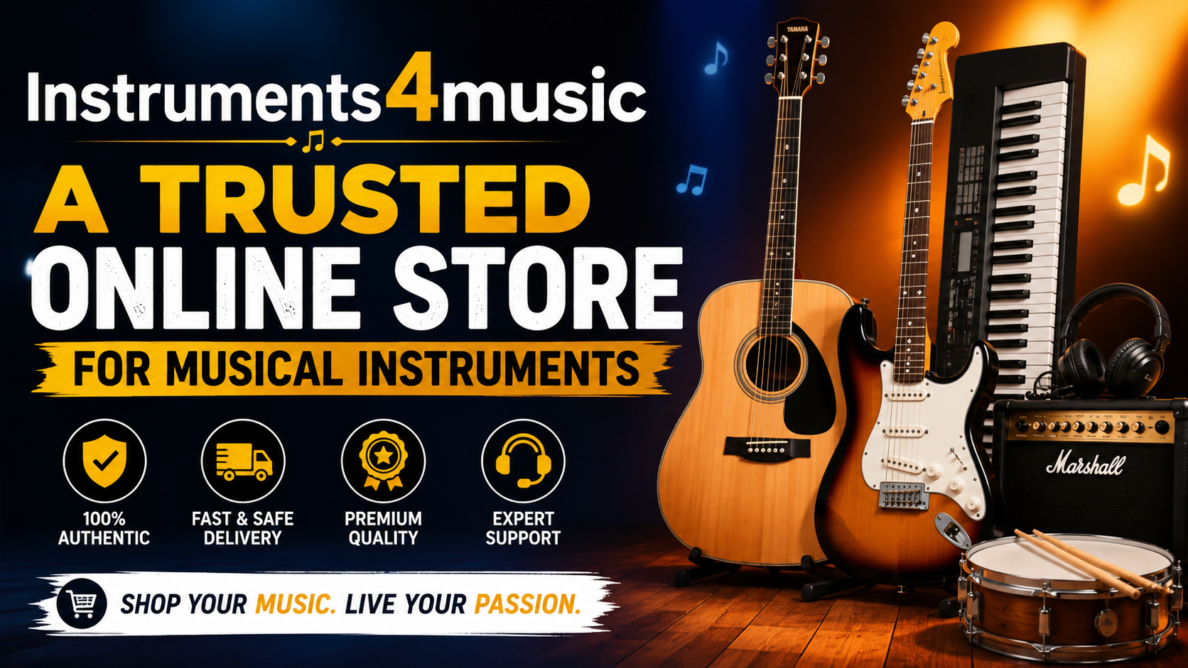 Instruments4music: A Trusted Online Store for Musical Instruments