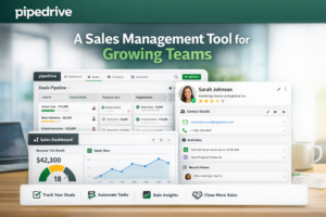 Read more about the article Pipedrive CRM: A Sales Management Tool for Growing Teams