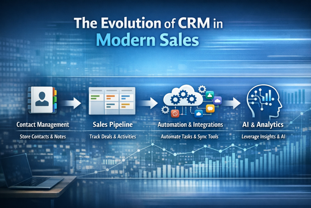 The Evolution of CRM in Modern Sales