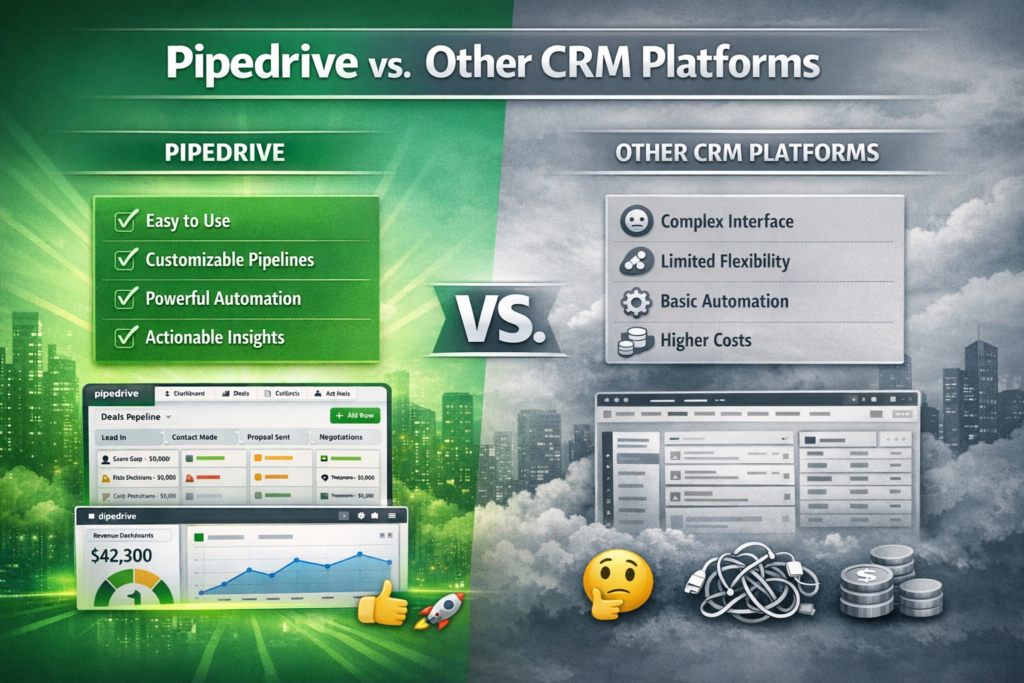 Pipedrive vs Other CRM Platforms
