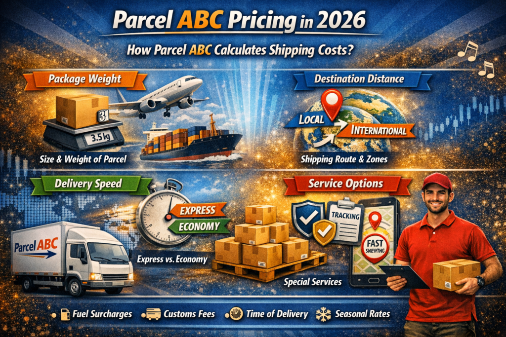 Parcel ABC Pricing in 2026

How Parcel ABC Calculates Shipping Costs