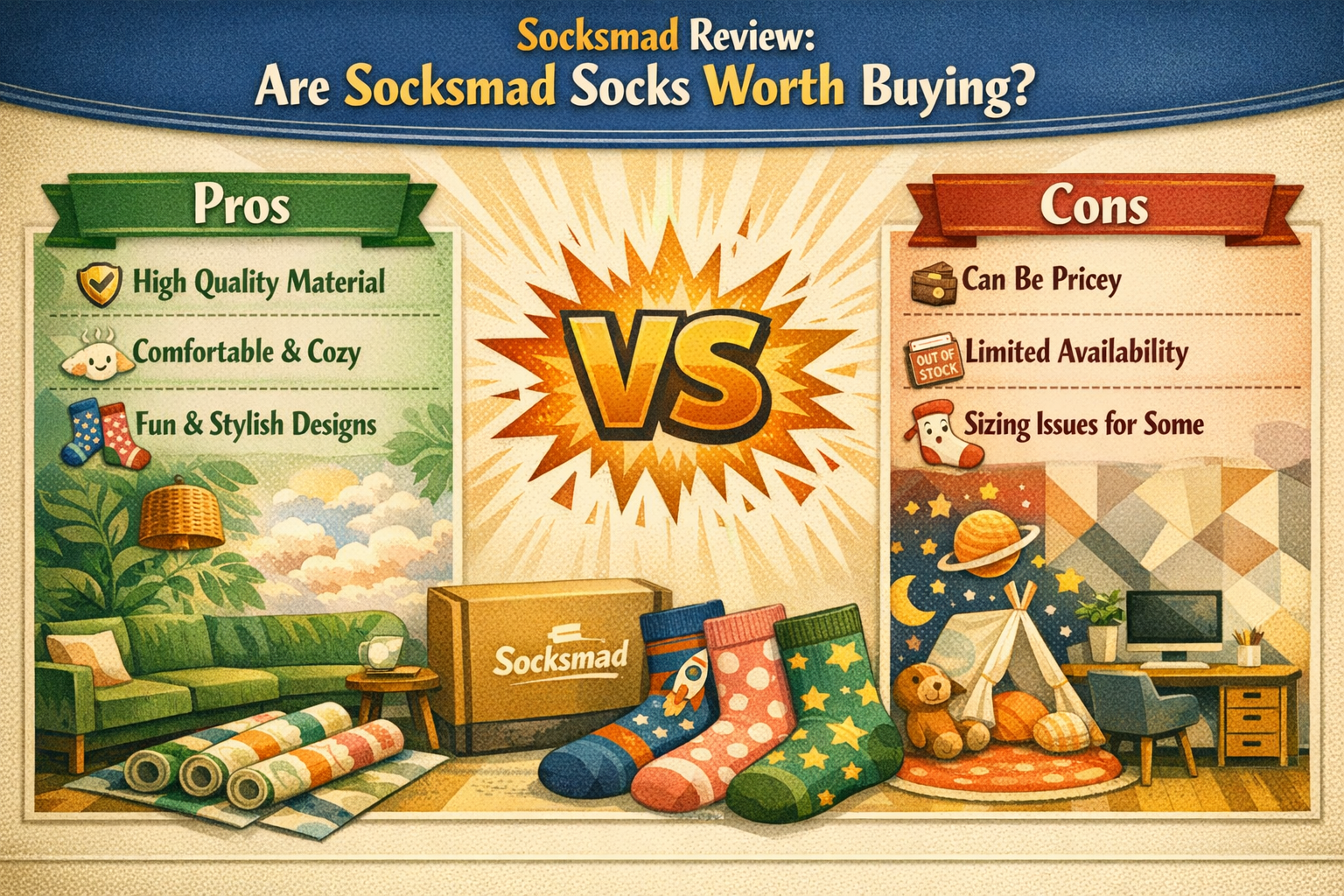 Socksmad Review: Are Socksmad Socks Worth Buying?