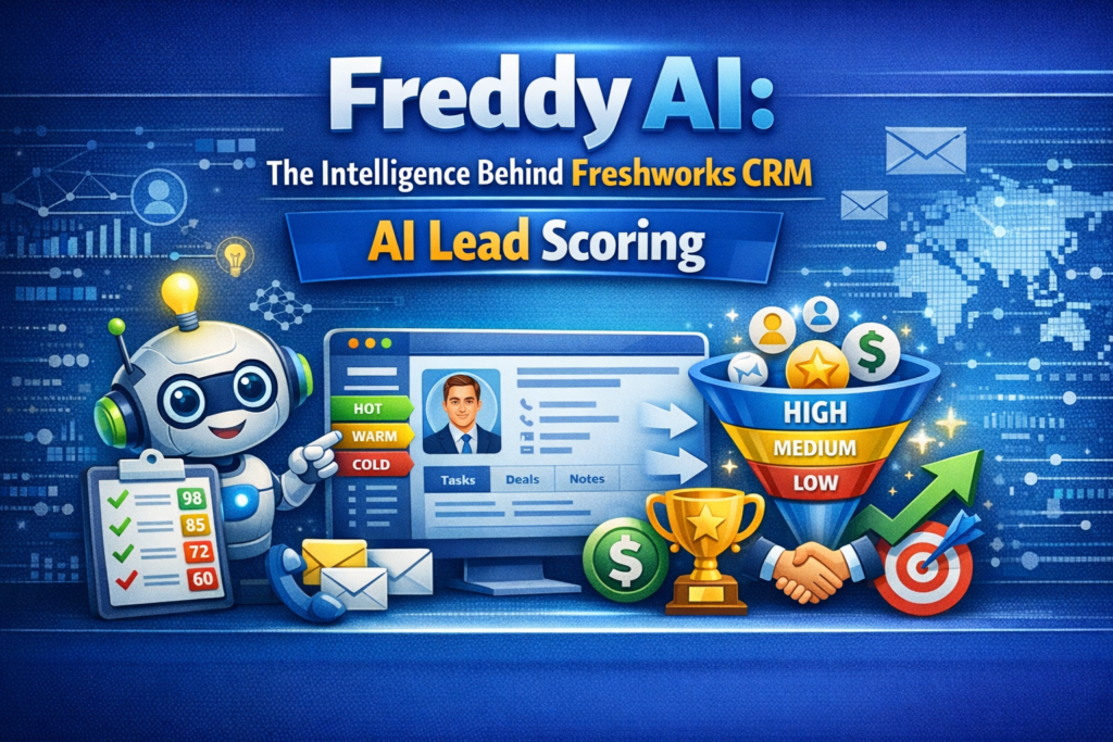 Freddy AI: The Intelligence Behind Freshworks CRM

AI lead scoring