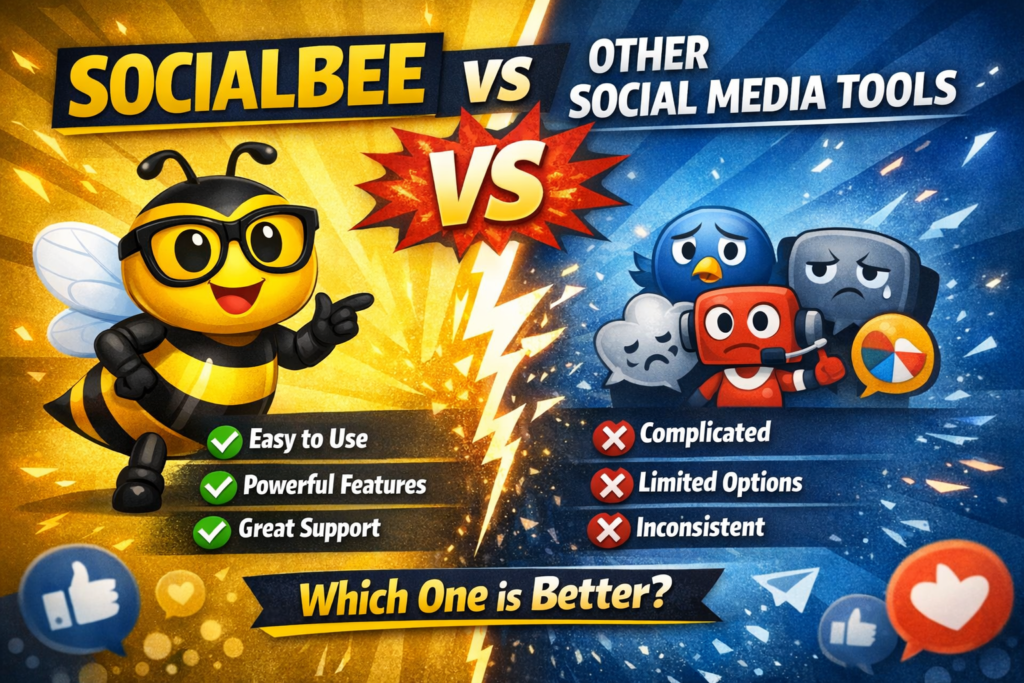 SocialBee vs Other Social Media Tools