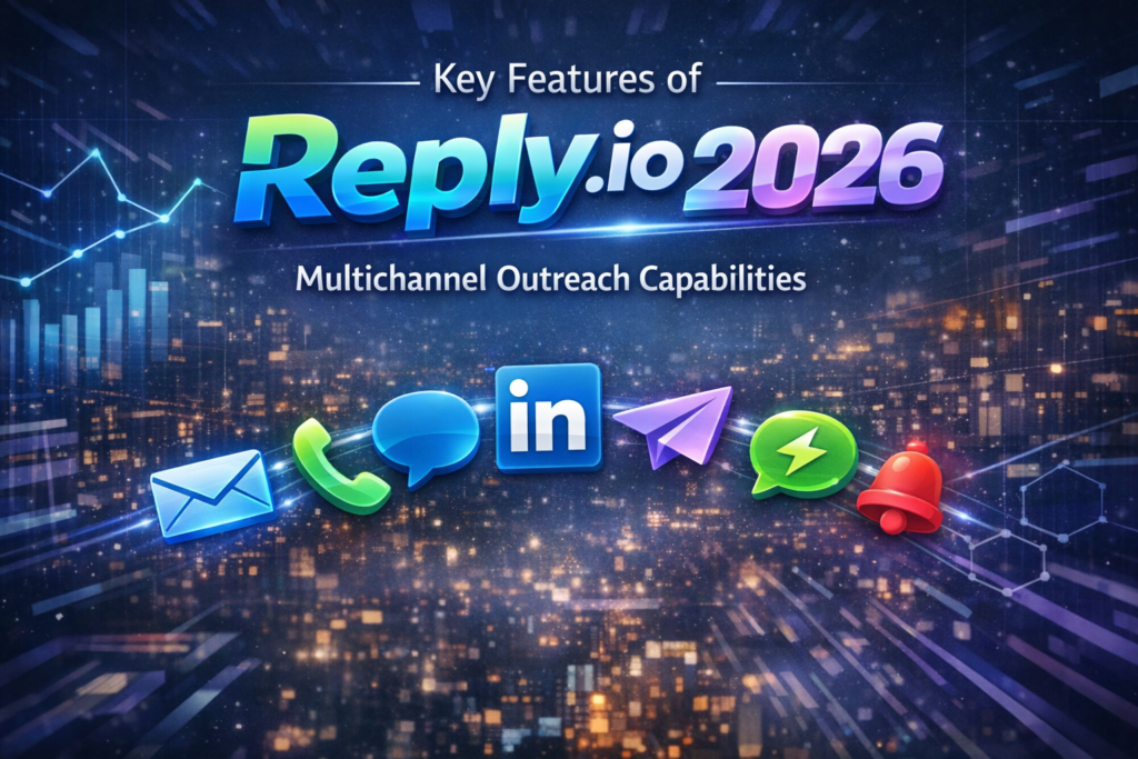 Key Features of Reply.io in 2026

Multichannel Outreach Capabilities