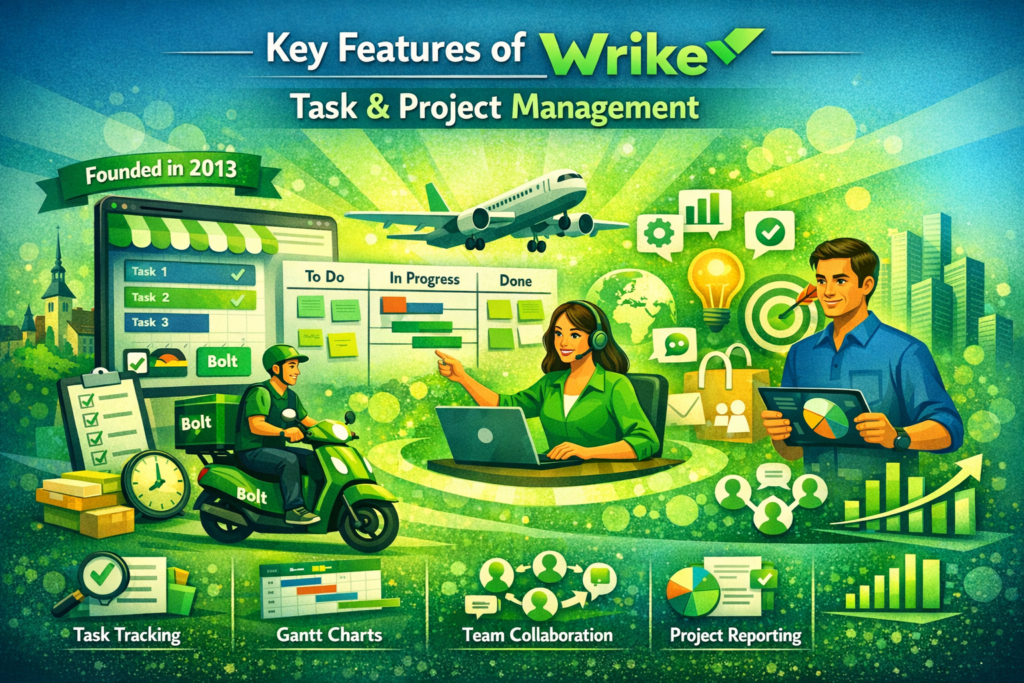 Key Features of Wrike

Task and Project Management
