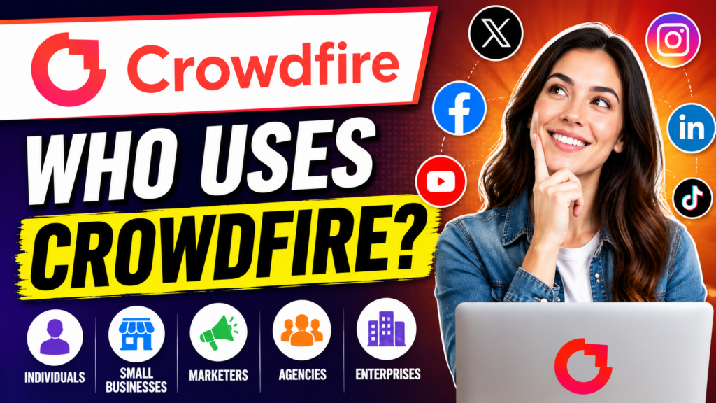 Who Uses Crowdfire?