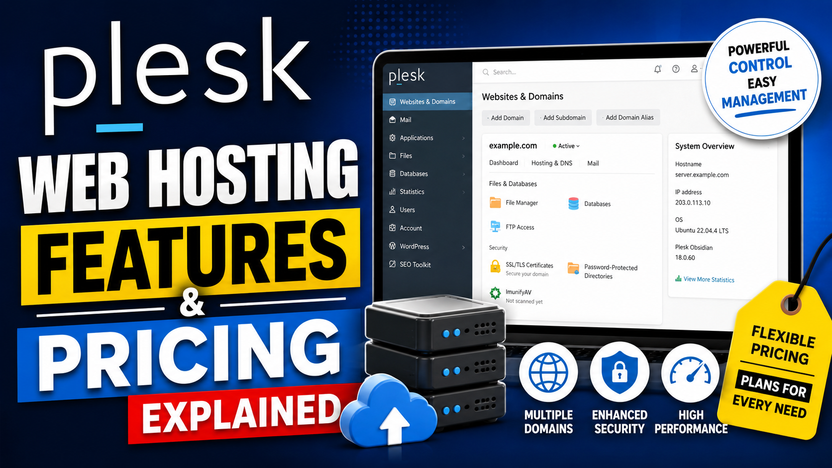 Plesk | Web Hosting Features & Pricing Explained