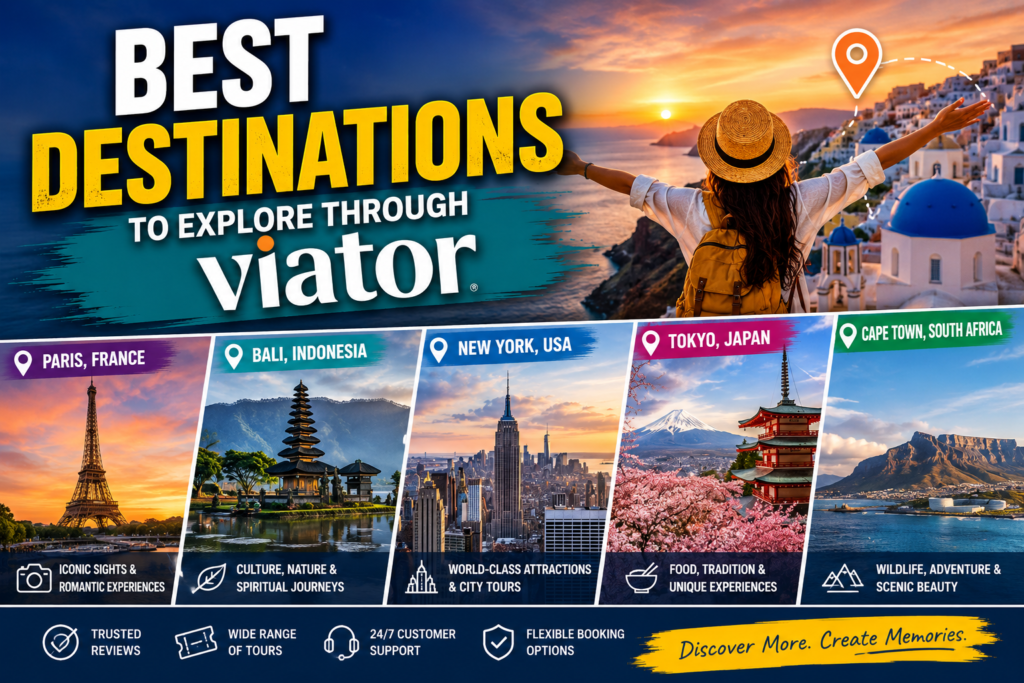 Best Destinations to Explore Through Viator
