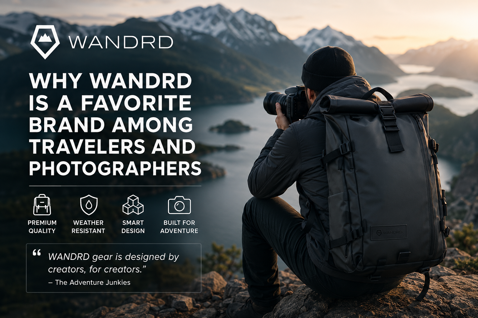 Why WANDRD Is a Favorite Brand Among Travelers and Photographers